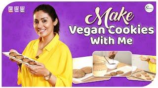 Make Vegan Cookies With Me || Sadaa's Green Life || #Vegan #Food #cookies