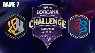 FEATURED MATCH DAY1 | RUBY SAPPHIRE vs. AMBER STEEL | Disney Lorcana AUSTRALIA 2025