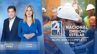 Noticiero de Ecuador (Emisión Estelar 16/12/24)