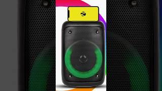 check the unboxing video of zebronics zeb buddy 100 bt rgb speaker with wired mic #zebronics #mic