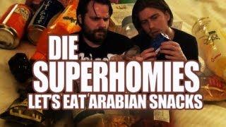 Die Superhomies in den Arabischen Emiraten - Let's Eat Arabian Snacks (mit Gronkh und Sarazar)