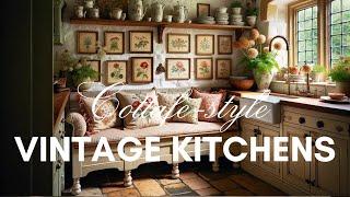 Vintage English Cottage Kitchen Guide with Over 100 Ideas