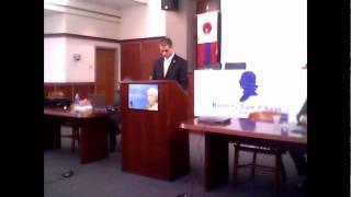 Illegal Immigration. Alan Hyde v. Hans von Spakovsky at Rutgers Federalist Society (Newark)-7