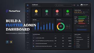 Build a Flutter eCommerce Admin Panel in FlutterFlow | FlutterFlow Admin Dashboard