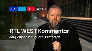 Bauern-Proteste: Ein Kommentar von RTL WEST Chef Jörg Zajonc | RTL WEST, 08.01.2024