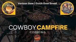 Cowboy Campfire Cooking: Venison Stew, Simple Yeast Bread & Music by Gary Nichols (#1236)