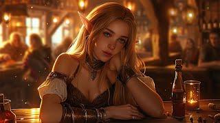 Beautiful Medieval Fantasy Tavern •  Medieval Folk Music - D&D Fantasy Music and Ambience
