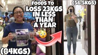 FOODS TO LOSE WEIGHT/PUMAYAT! (LOSE 23KGS IN JUST MONTHS) | Philippines