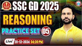 SSC GD 2025 | SSC GD Reasoning Practice Set 05 | Reasoning for SSC GD by Rahul Sir