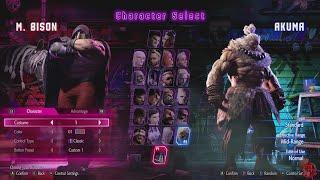 Street Fighter 6 - All Characters & Stages + DLC (M. Bison) *Updated*