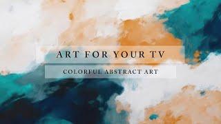 Colorful Abstract Art For Your TV | Multicolor Painting For Your TV | Samsung TV Art | 4K | 2 Hours