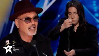 SANDTASTIC! Amazing Wizard Does Sand Magic on America's Got Talent!