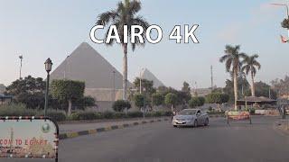 Cairo 4K - Pyramid Expressway Sunrise - Scenic Drive