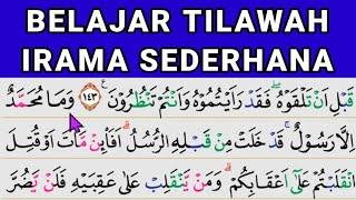 Belajar Tilawah Pemula // Surah Ali Imran ayat 144-148