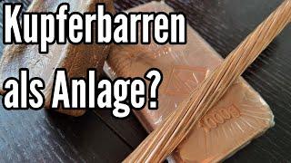 Kupfer als Anlage, lohnt sich das? | 1kg Kupferbarren