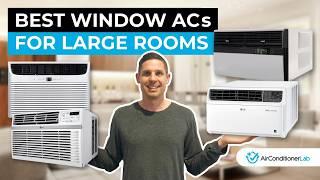 4 Best Window Air Conditioners for Large Rooms - High BTU Models!