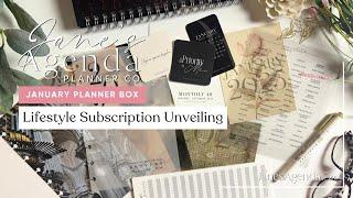 January Planner Lifestyle Subscription Box Unveiling | JanesAgenda.com