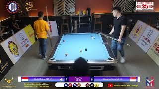 Xingjue International Open 2020 : Aloysius Yapp SIN (9) VS Abdul Sukor INA (6) (8)