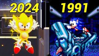 The evolution of SONIC & SUPER SONIC death animations