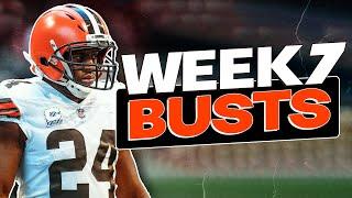 5 Players that will LOSE YOU your Match-Up in Week 7! (sit 'em)