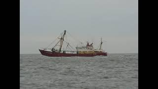 FD281 "Kornelis-Jan" koetelekoet naar zee op een maandag.