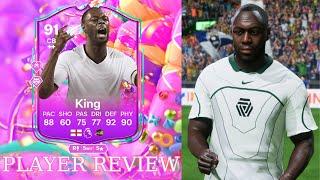 KING! 91 FUT BIRTHDAY HERO King PLAYER REVIEW - EA FC 25