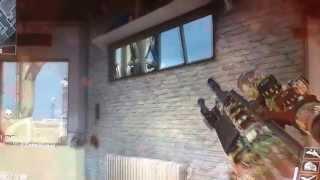 Black Ops 2 Amazing Double Bankshot Kill With Throwing Knife!