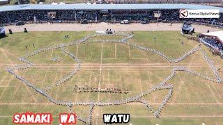 RAIS ONA SAMAKI! Homa Bay Children Draw a 'Human Fish' at Madaraka Day 2025 Celebrations!!