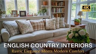 Rustic Elegance Meets Modern Comfort: A Guide to English Country Interiors