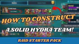 The Ultimate Hydra Team Building Guide! | RAID Starter Pack | RAID: Shadow Legends