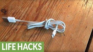 How to effectively wrap a charging cable