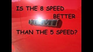 8 Speed Vs 5 Speed in RT - What's the advantage?