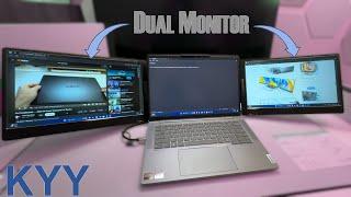 So Much Screen.... KYY Dual Monitor Testing and Review