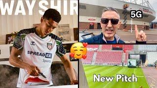 New Away Shirt & Changes At Sunderland!