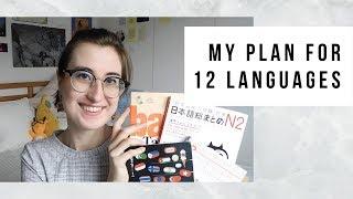 12 languages for 2020 | New year language goals, diary, resources & plans | #polyglot