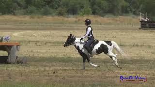 163XC Haley Baird on I Love Lucy Beginner Novice Rider Cross Country Twin Rivers June 2023