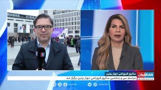 سخنرانی مسیح علی‌نژاد در مراسم سالروز فروپاشی دیوار برلین