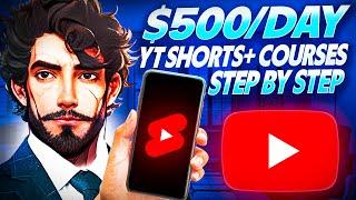 How To Make $500/Day With Faceless Youtube Shorts & Udemy Courses - WS Democreator