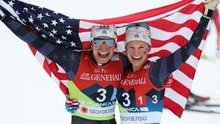 Jessie Diggins, Julia Kern earn team sprint bronze at cross-country skiing worlds