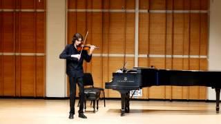 Stephen Waarts, violin | Bartok: Sonata for solo violin