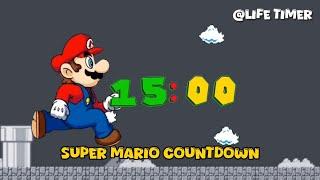 15 Minute Super Mario Countdown Timer | Fun & Focus!