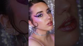 Purple makeup Tutorial  #tutorial #makeuptutorial #mua #makeup #beautybay #glittermakeup