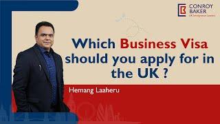 Which Business Visa do you need for UK ? || Which Business Visa is best for UK ?