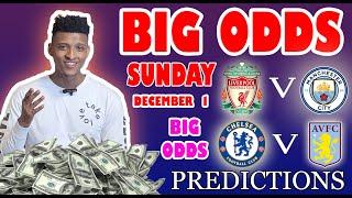 Big Odds Football Prediction Today 01-12-2024 |  Betting tips Today | best odds