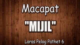 Tembang Macapat Mijil - Pomo Kaki Padha Dipun Eling | Lirik dan Arti/Terjemahan