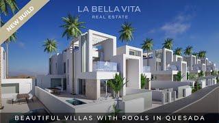 NEW BUILD ️ Modern Properties with Private Pools for sale in Ciudad Quesada ️ Alicante, Spain