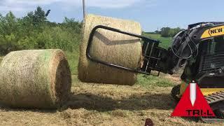 Farming Big Bale Grabber for Moving and Stacking from Tri-L Manufacturing