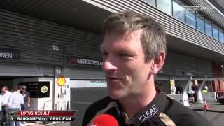 James Allison on Kimi Raikkonen and Lotus (Spa 2012) HD