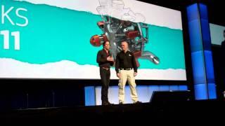 Kevin Bacon auf der Solidworks World 2011