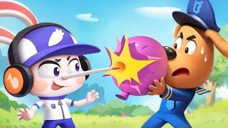 The Growing Nose | Good Habits | Kids Cartoons | Sheriff Labrador Police Cartoon